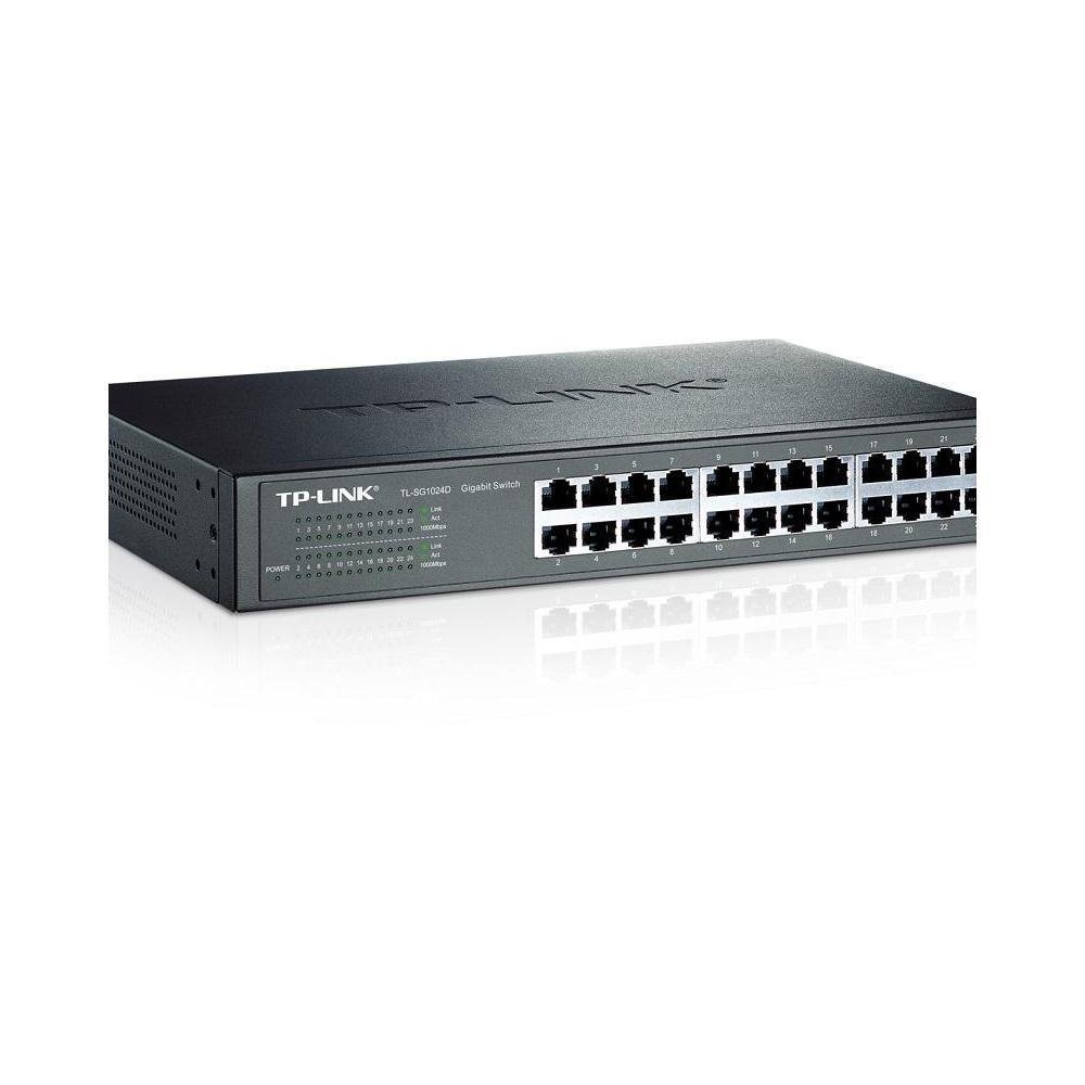 Switch Tp-Link Tl-Sg1024d Gigabit 24 Portas