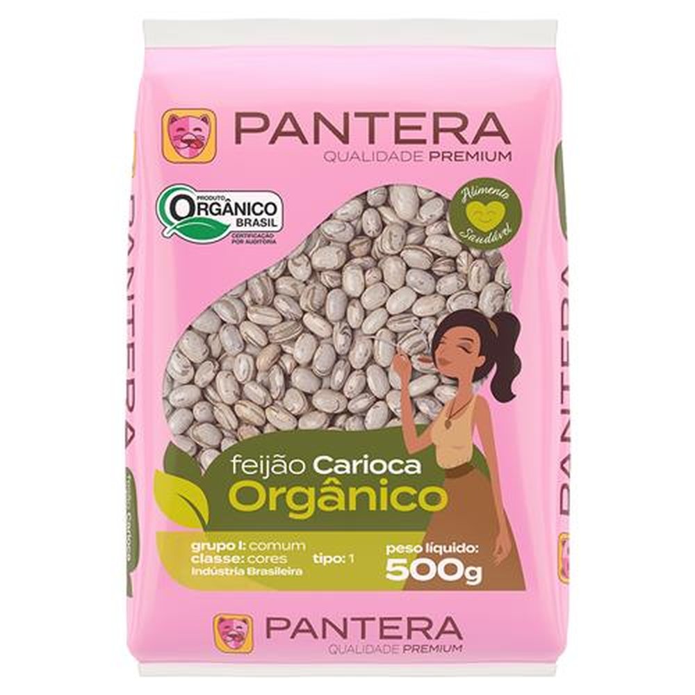 Feijão Carioca Orgânico Pantera T1 30x0,500