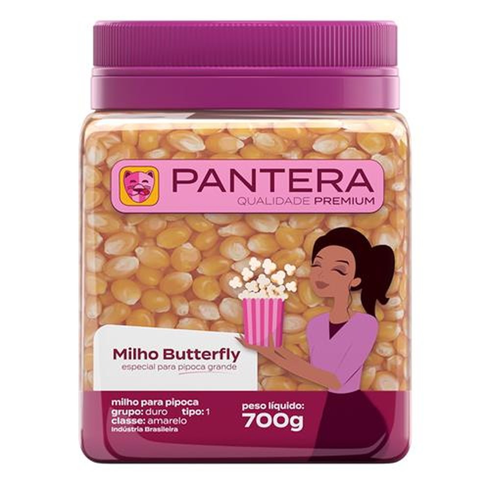 Milho de Pipoca Butterfly (Pantera) 20x0,700