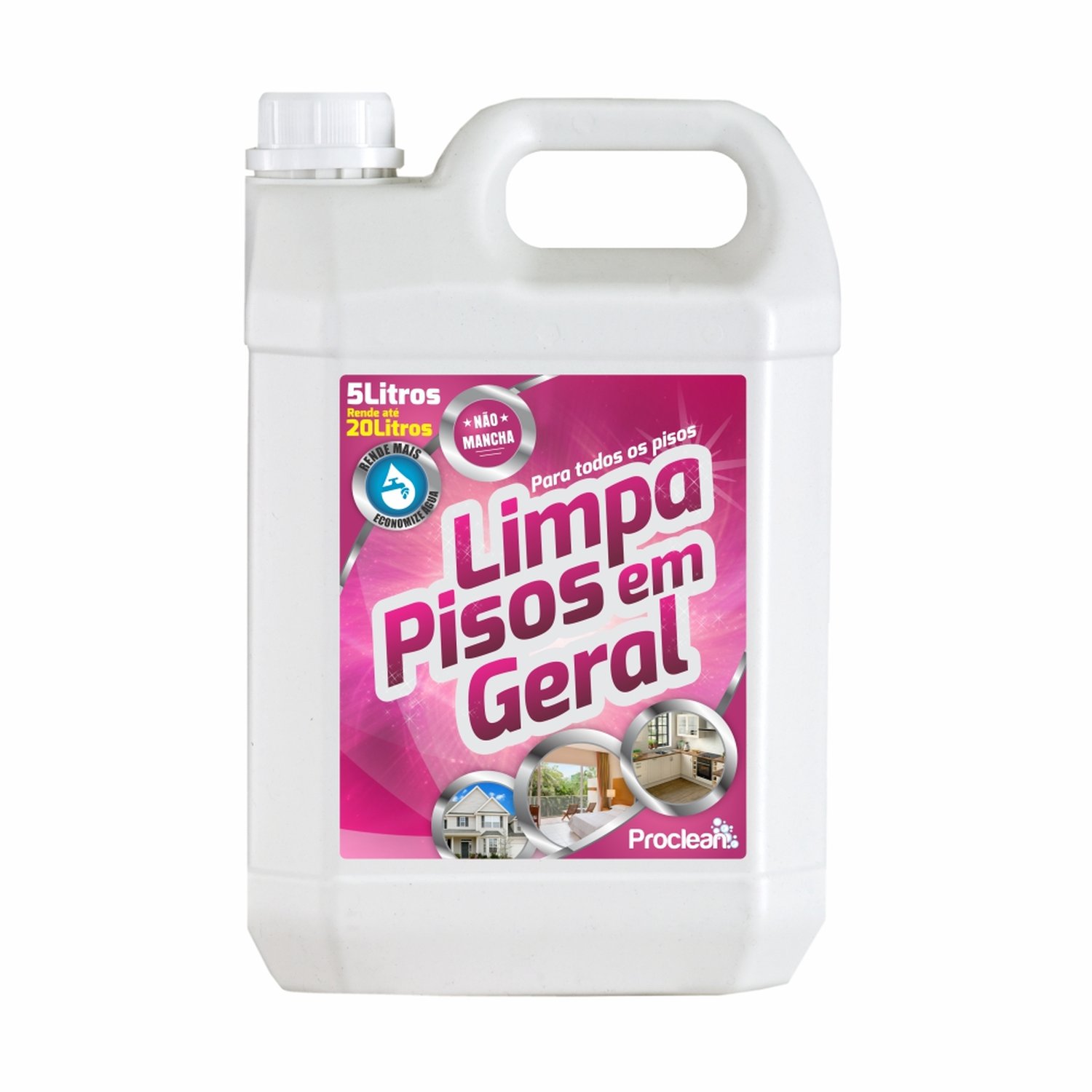 Limpa Pisos em Geral 5 Litros Proclean