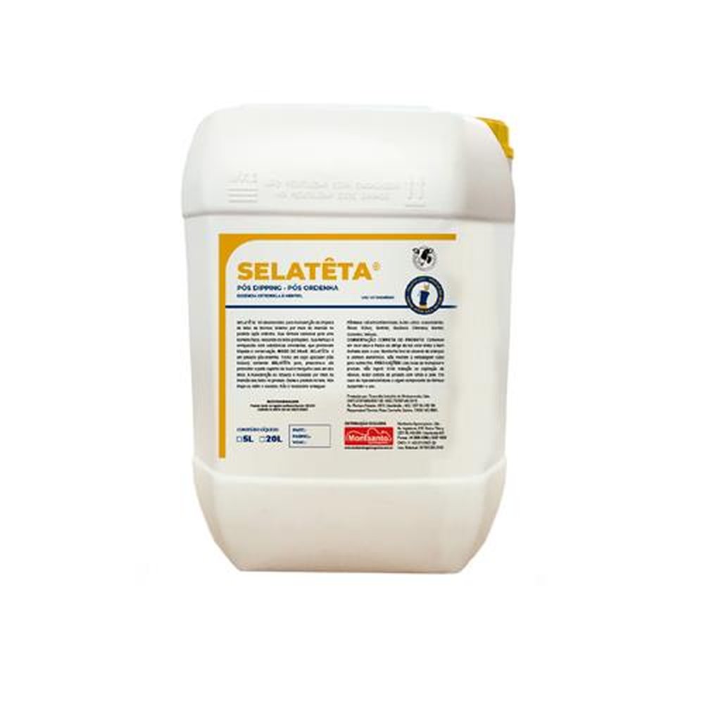 Selateta 20L - Montsanto - Gel Extra Hidratante para Prevenção de Lesões de Escamação e Rachaduras
