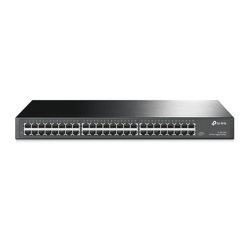 Switch 48 portas TP-Link, Gigabit, 10/100/1000mbps, Montável em Rack, TL-SG1048