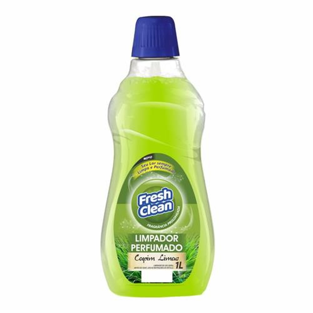 Limpador Perfumado Capim Limão 1 Litro Fresh Clean