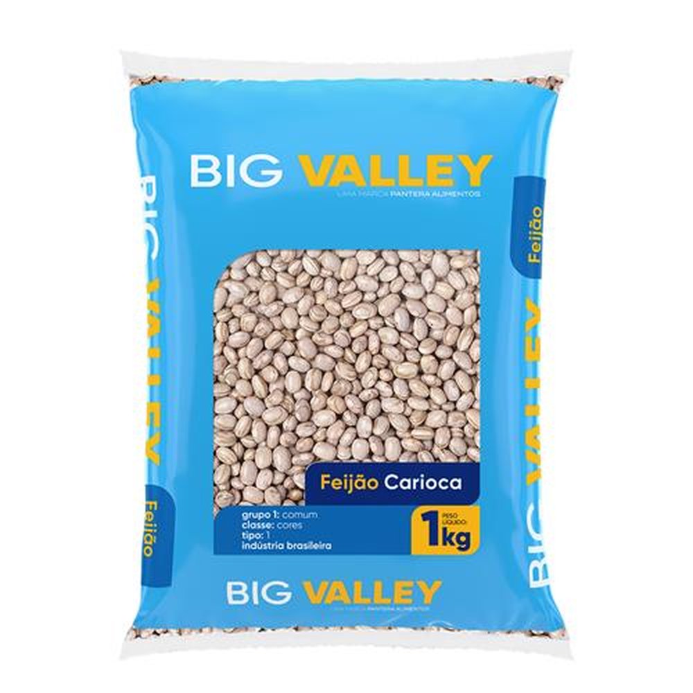 Feijão Classe Cores Carioca ( Big Valley) T1 10x1