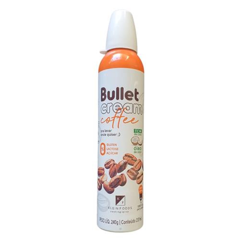 Bullet Cream Coffee Spray Klein Foods 240 ml