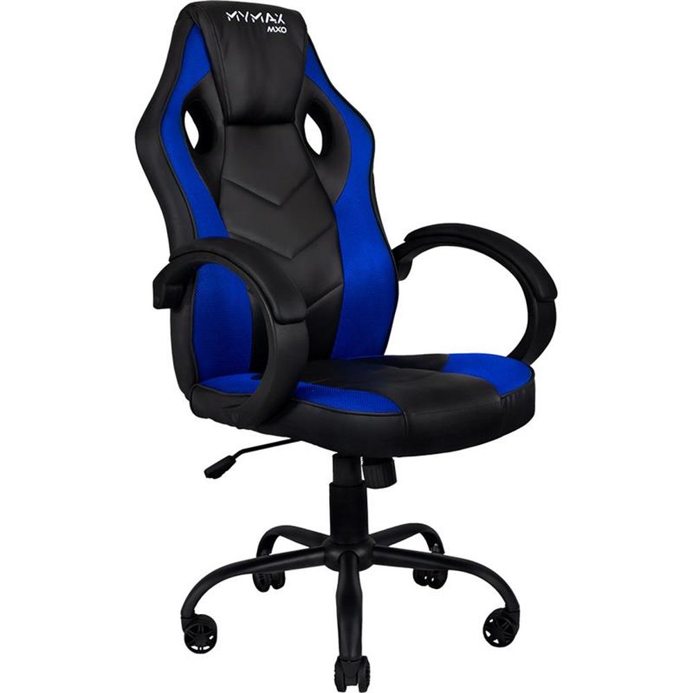 Cadeira Gamer MX0 Giratoria Preto/Azul MYMAX