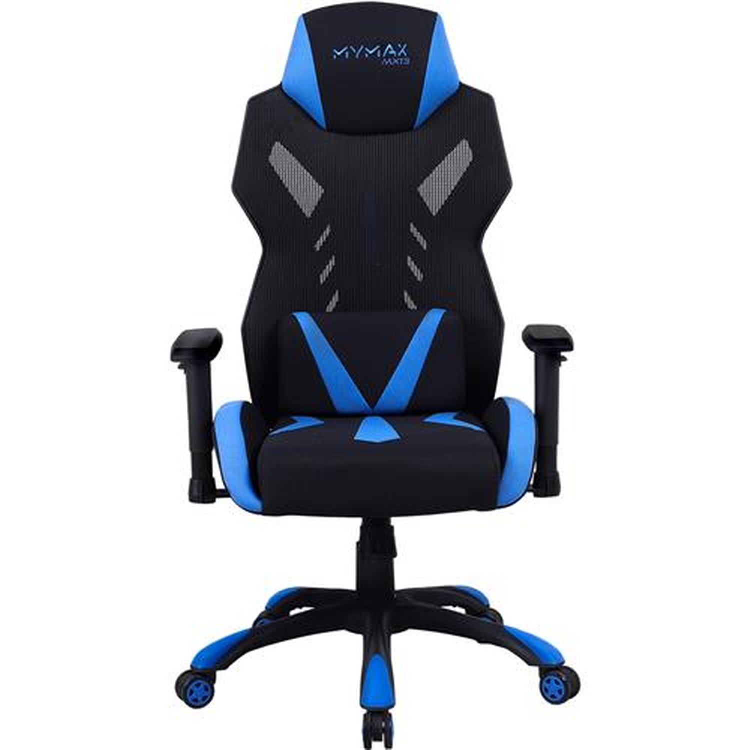 Cadeira Gamer MX13 Giratoria Preto/Azul MYMAX