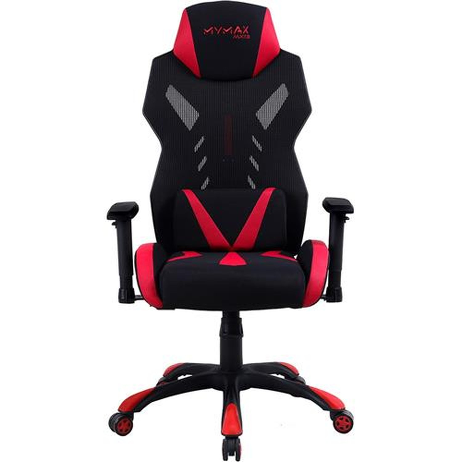 Cadeira Gamer MX13 Giratoria Preto/Vermelho MYMAX