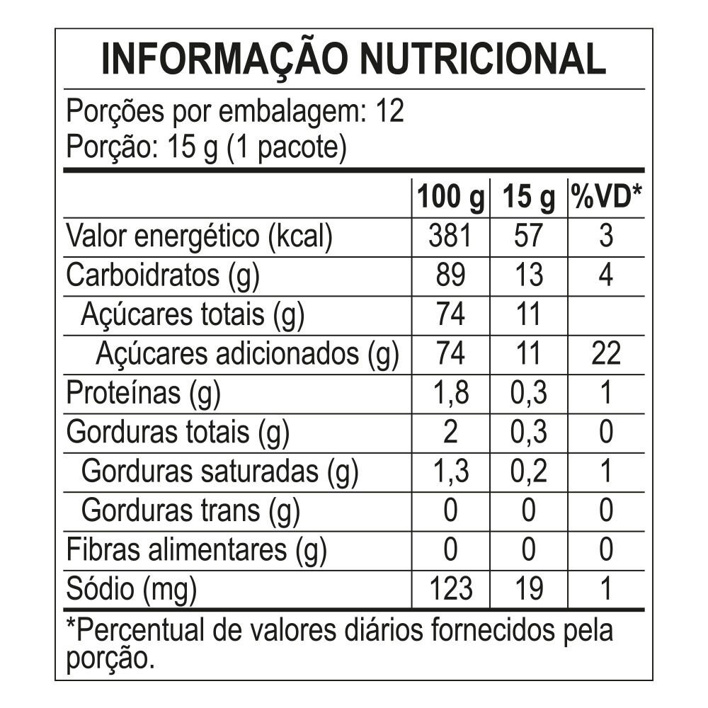 Bala Fini Regaliz Tubes Pinta Lingua 15g - Embalagem com 12 Unidades