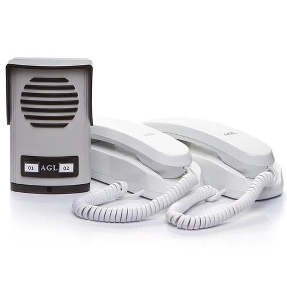 Porteiro Eletrônico Coletivo com 2 pontos Agl