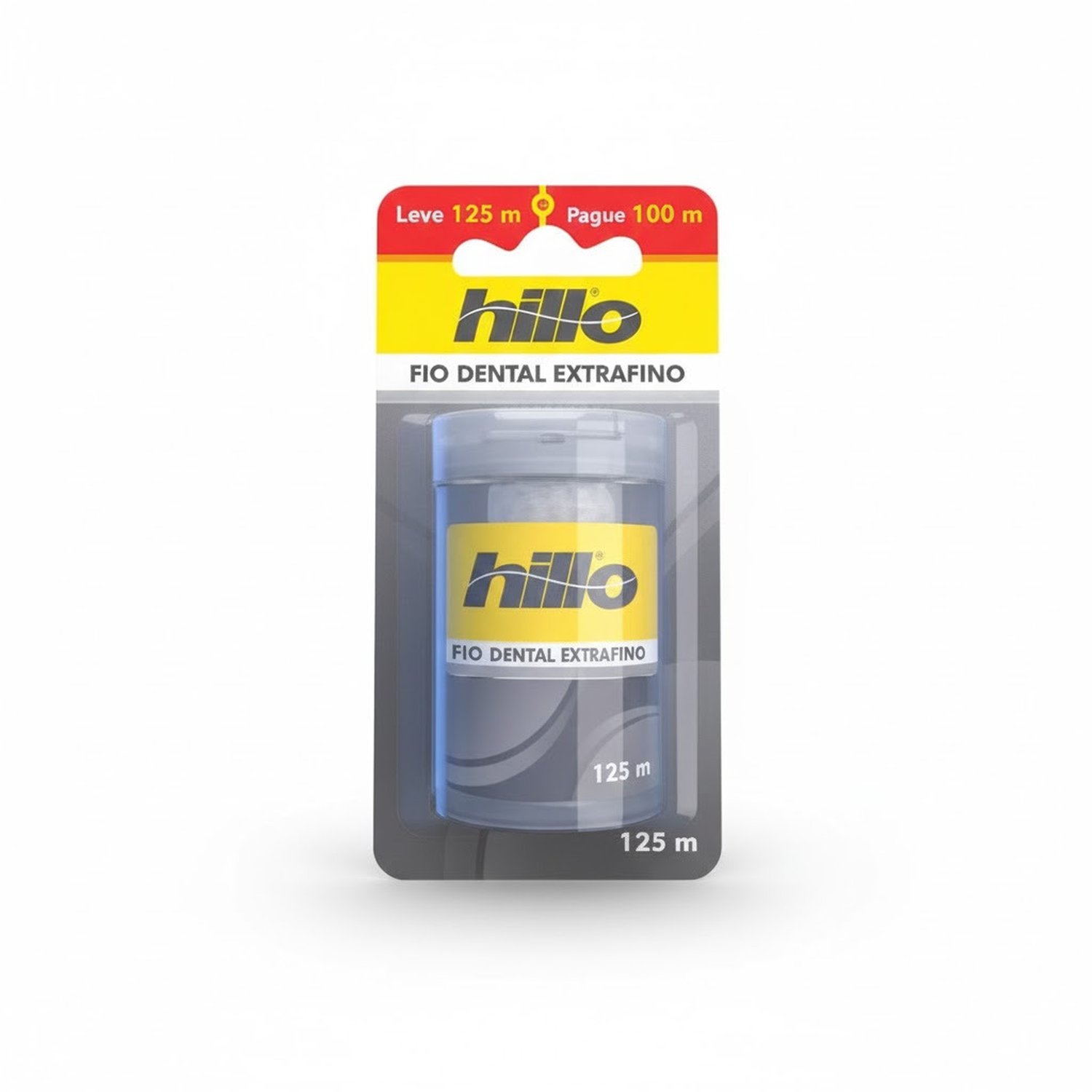 Fio Dental Hillo Extra Fino Leve 125M Pague 100M