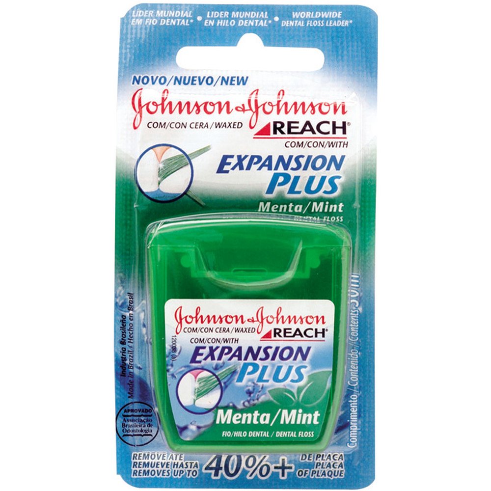 Fio Dental Johnson & Johnson Menta 50 Metros - Reach