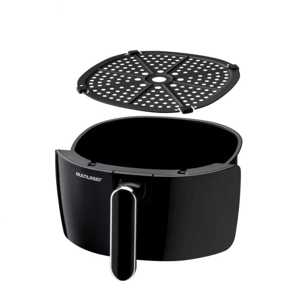 Fritadeira Eletrica Air Fryer 4 Litros, 1500w, 220v, Preta, Ce222, Multilaser
