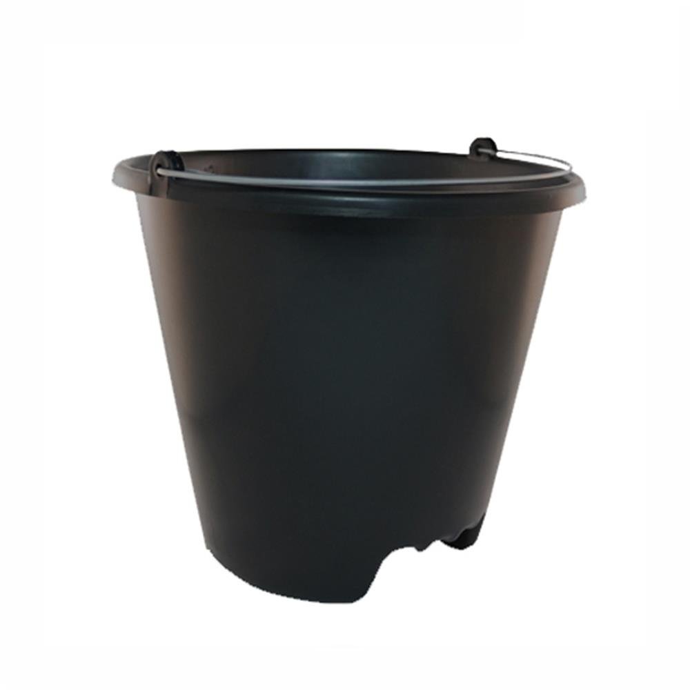 Balde Plástico Construcao 13L Preto Lumar