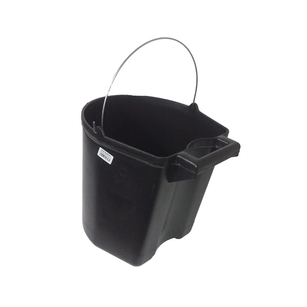 Balde Concreto Plastico 15L Preto Ecoplastic