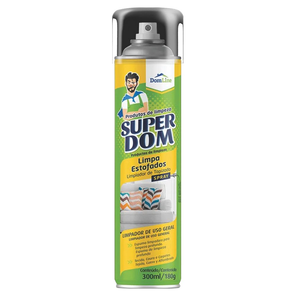 Limpador Estofados Superdom Espuma Mágica Spray 300ml