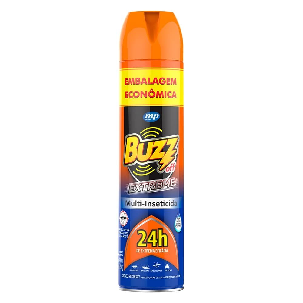 Inseticida Aerosol Buzz Off Multi Inseticida My Place 400ml