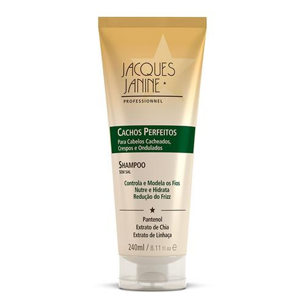 Shampoo Cachos Perfeitos Jacques Janine Professionnel 240ml