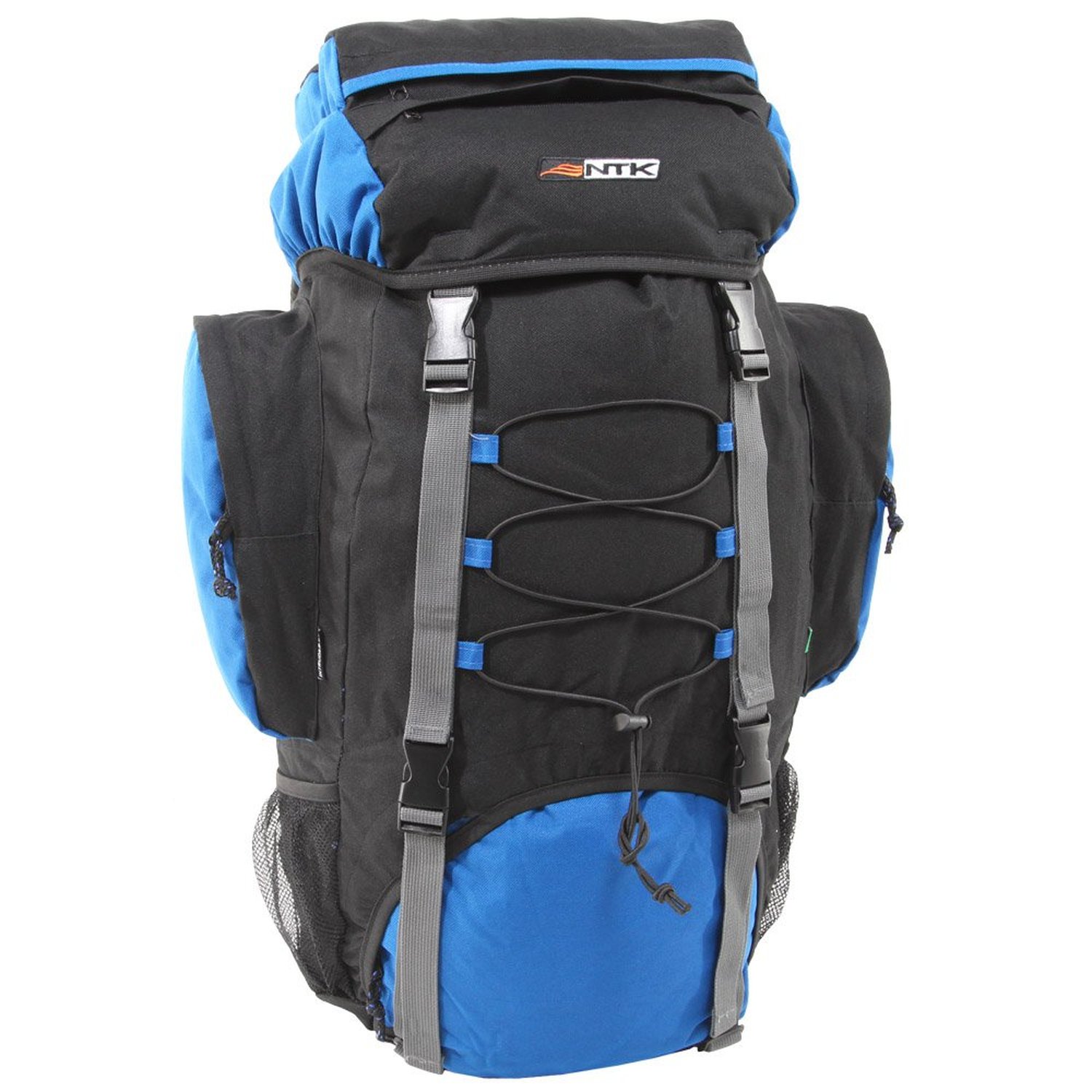 Mochila Intruder 60l Azul E Preto Ntk