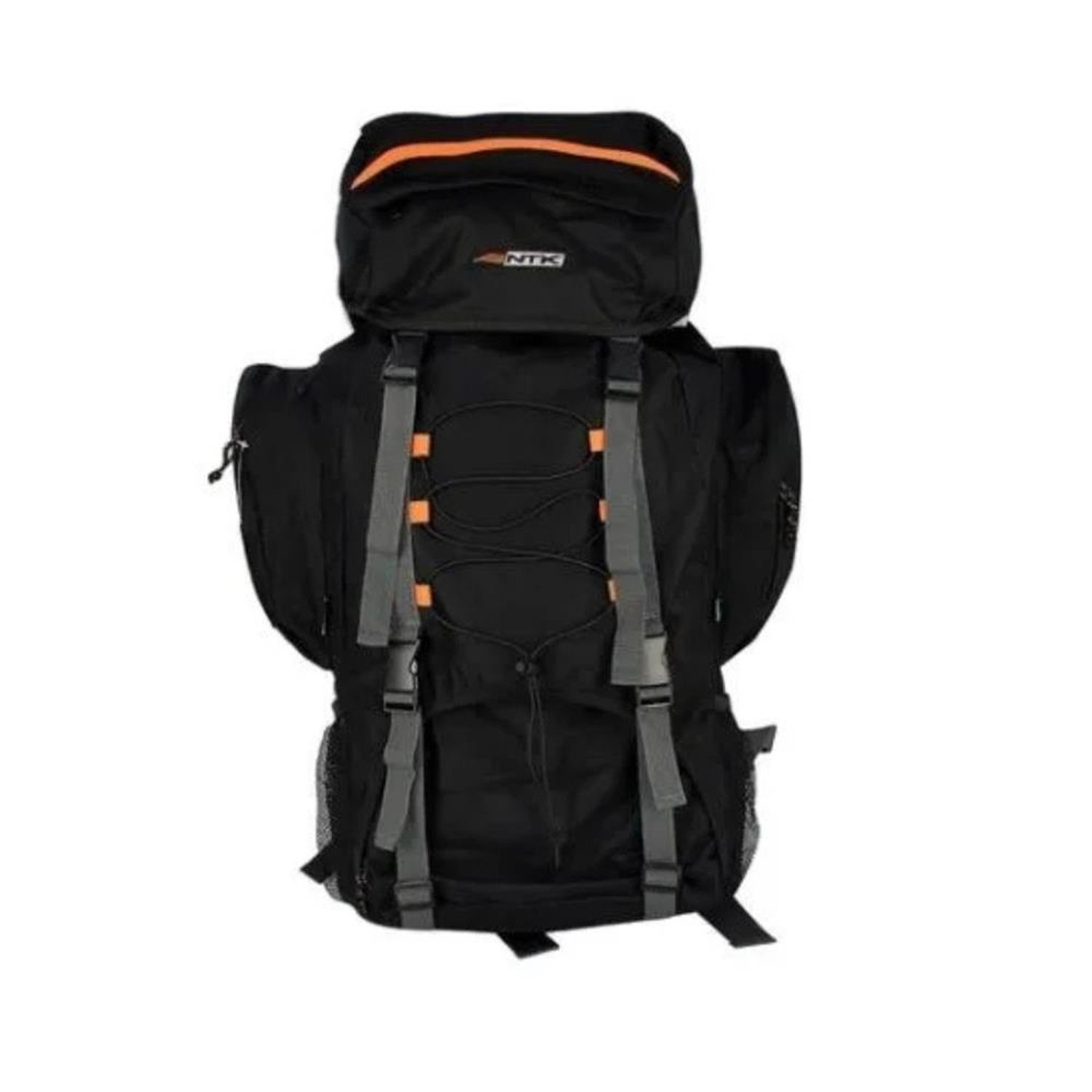 Mochila Cargueira Intruder 60L Viagem Camping Nautika Preta