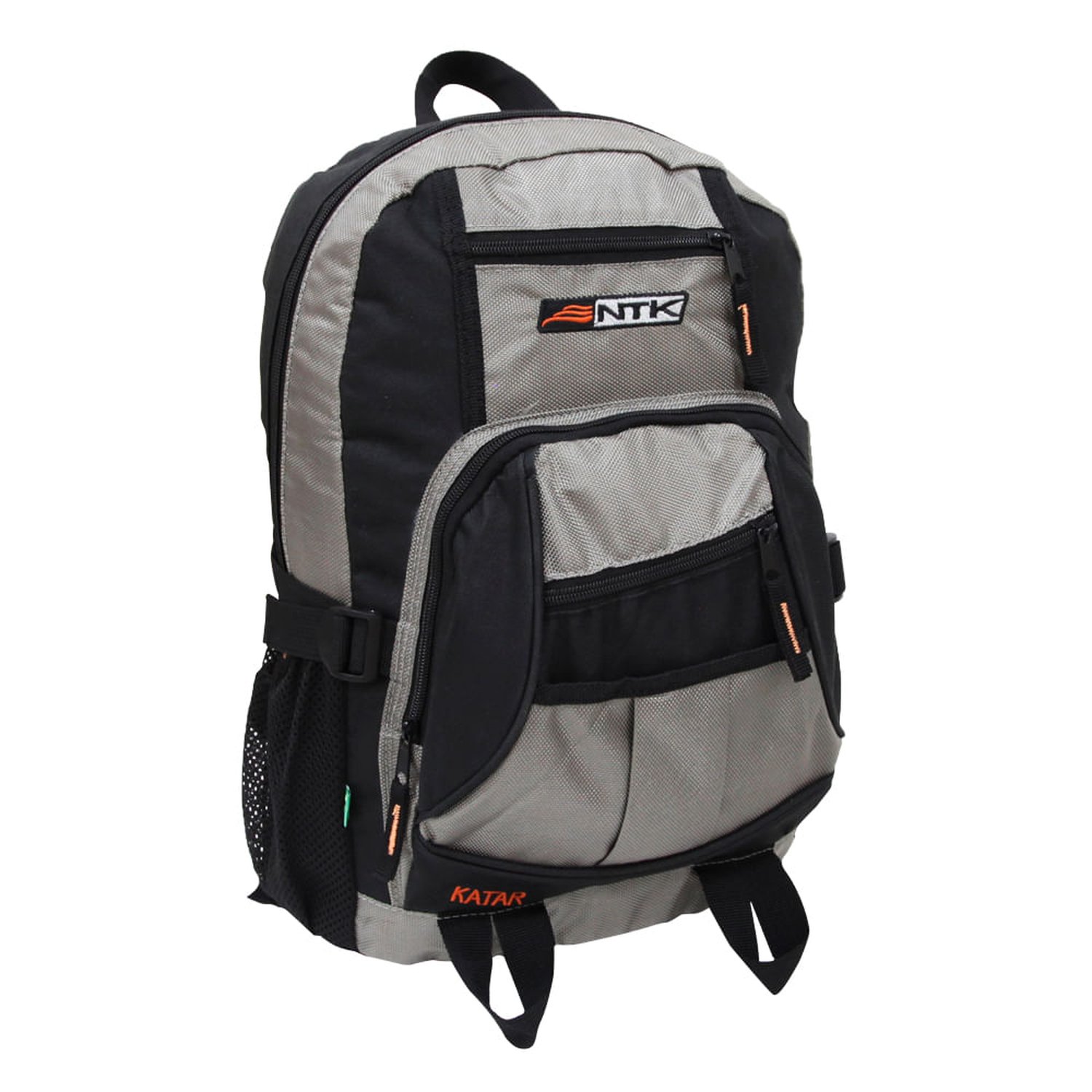 Mochila Katar Preto E Cinza Ntk