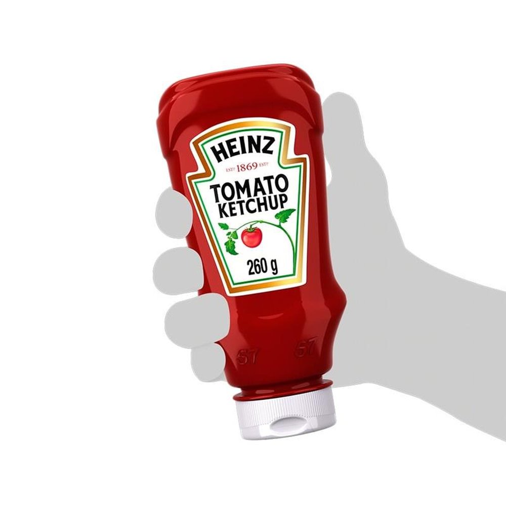 Ketchup Heinz Tradicional 260g - Embalagem com 16 Unidades