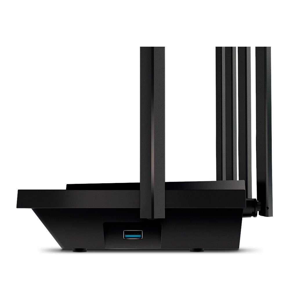 Roteador TP-Link Archer AX73 AX5400, 1000mbps, 4 Portas LAN, 6 Antenas, Preto