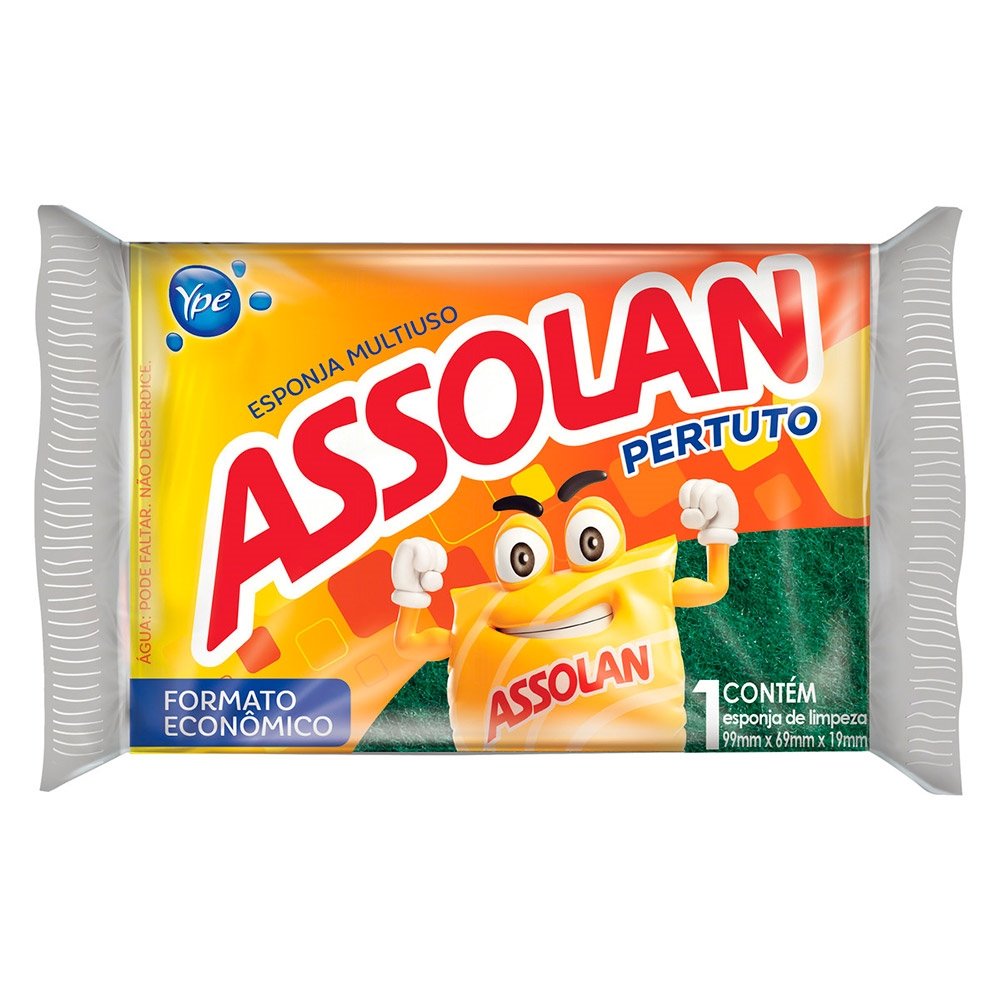 Esponja Assolan Pertuto, 60x1