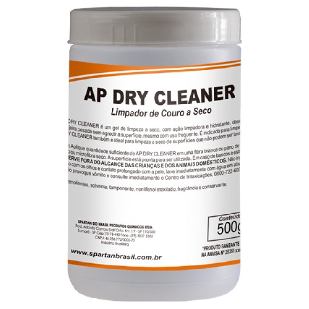 Limpa Couros Ap Dry Cleaner 500g Spartan