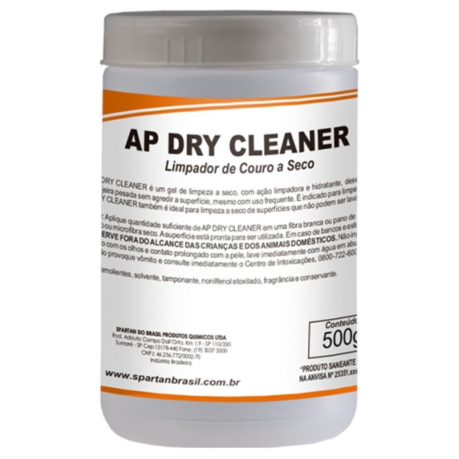 Limpa Couros Ap Dry Cleaner 500g Spartan