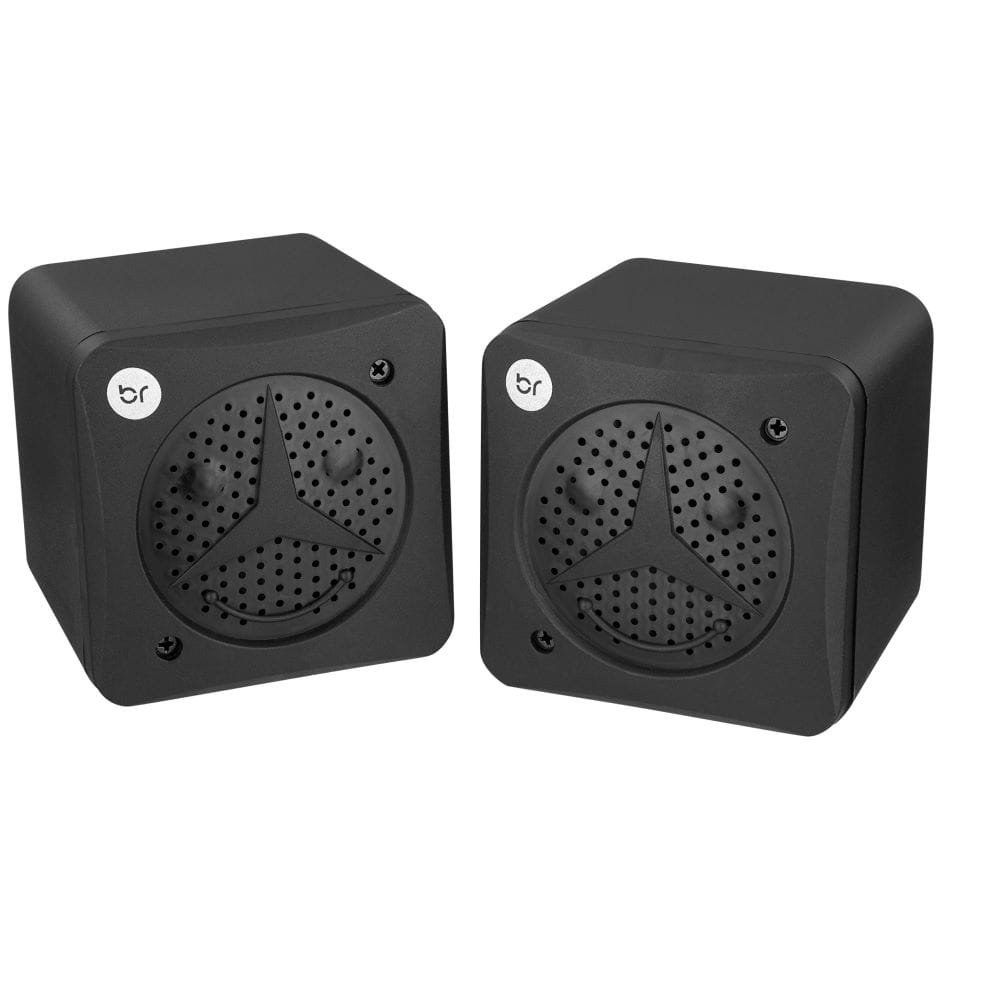 Mini Caixa de Som Bright 359, USB, Preta