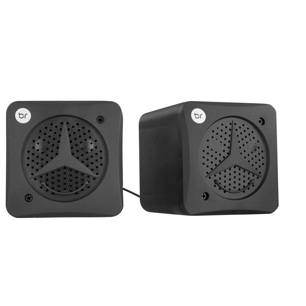 Mini Caixa de Som Bright 359, USB, Preta