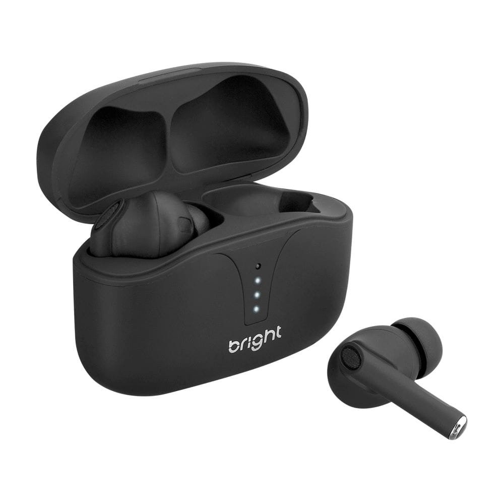 Fone de Ouvido Bluetooth Bright FN568, com Redução de Ruídos, Preto