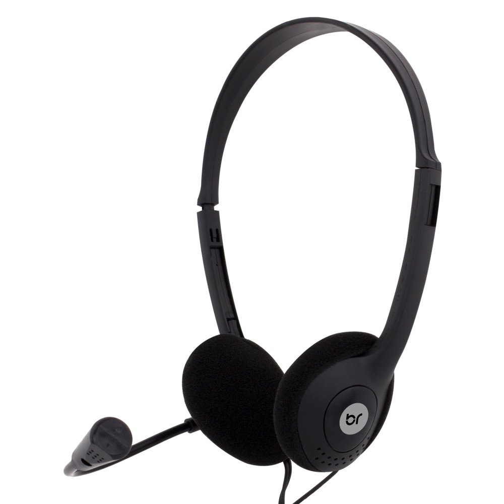 Headset Bright Office 10, Preto