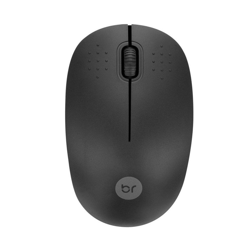 Mouse Sem Fio Bright 404, USB, Preto