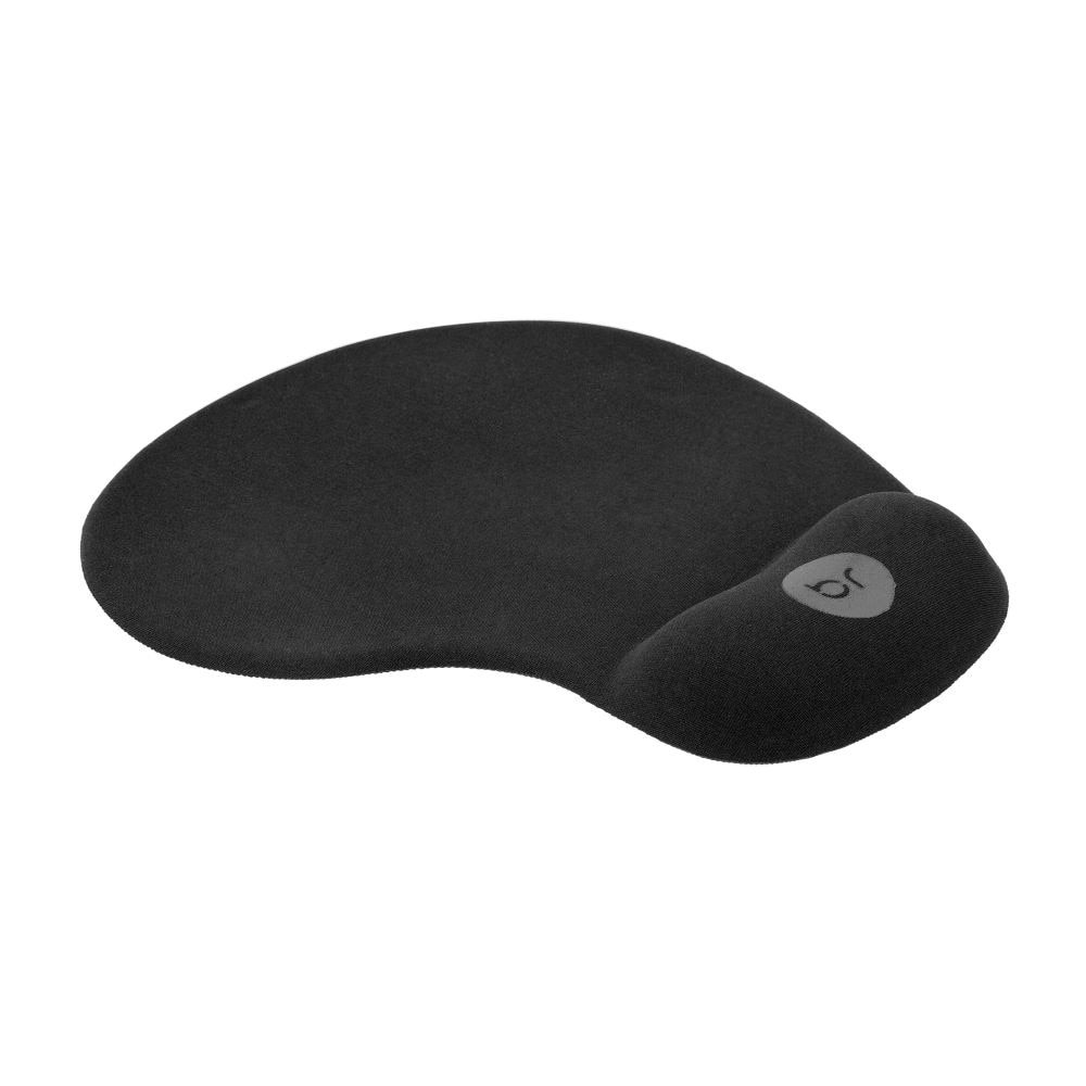 Mousepad Bright 307, Com Apoio, Gel, Preto