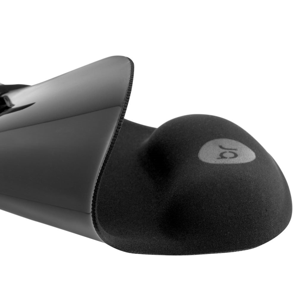 Mousepad Bright 307, Com Apoio, Gel, Preto