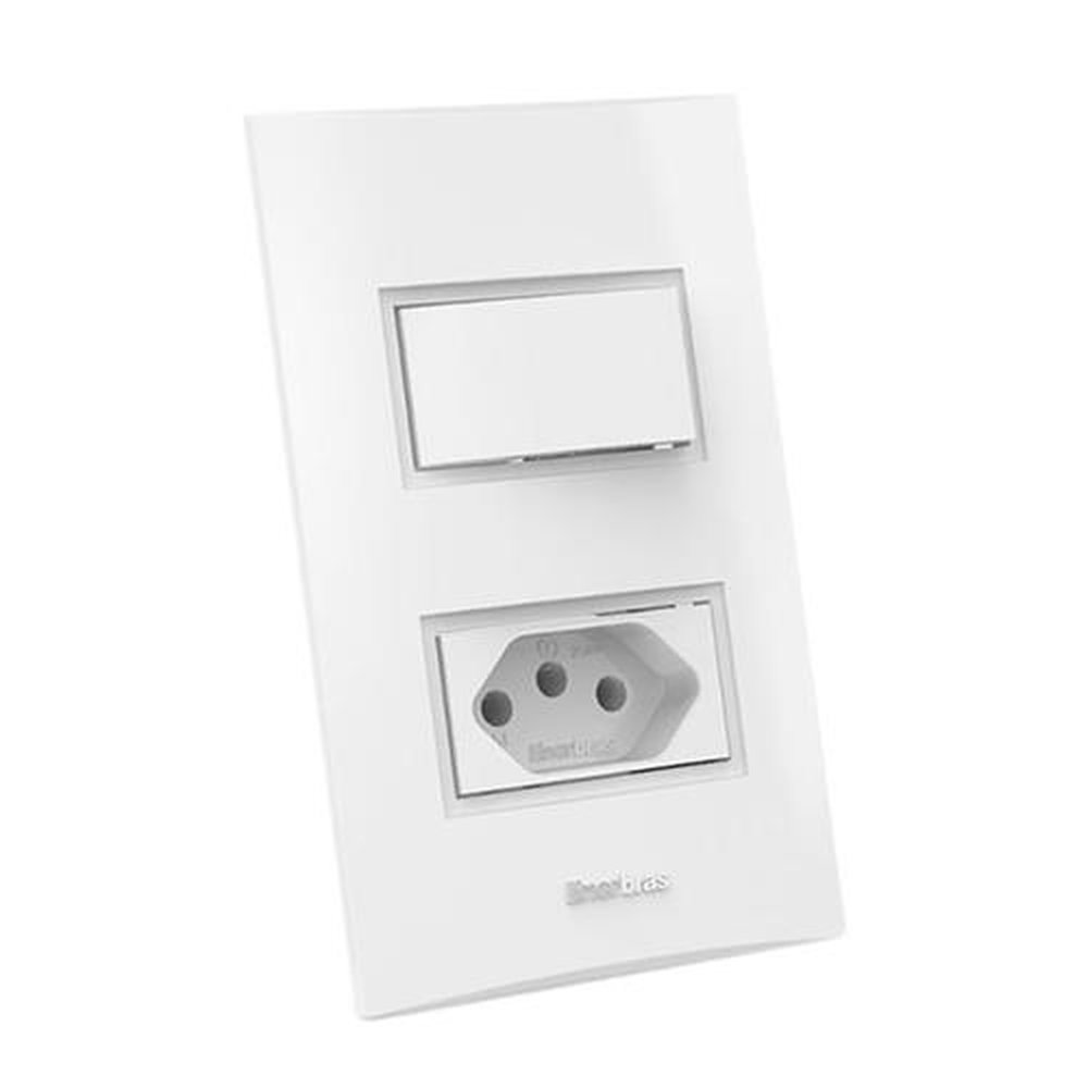 Interruptor 1 Tecla + Tomada 20a - 1499-Esn