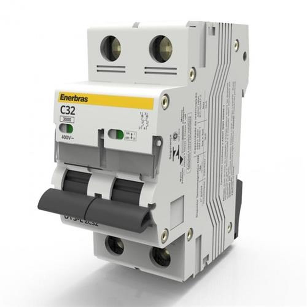 Disjuntor Termomagnético Bipolar 32a - Dt3-E2c32