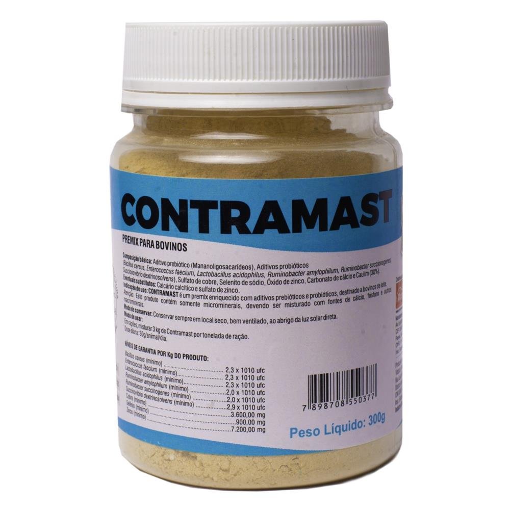 Contramast Premix Para Vacas de Leite Com Prebióticos e Probióticos. Montsanto