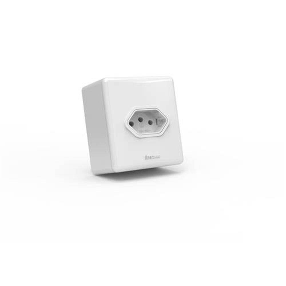 Tomada 20A Enerbras- 329-EN/CP