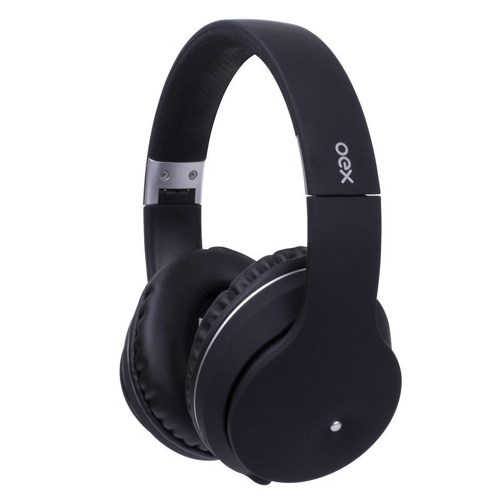 Fone Headset Bluetooth Spot Hs313, Preto, Com Entrada Cartão Microsd, Radio Fm, Oex
