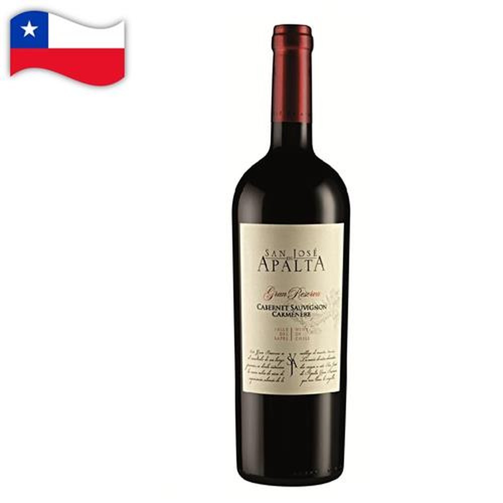 Vinho Chileno San José de Alpata Tinto Gran Reserva Cabernet Sauvignon Carmenere 750ml