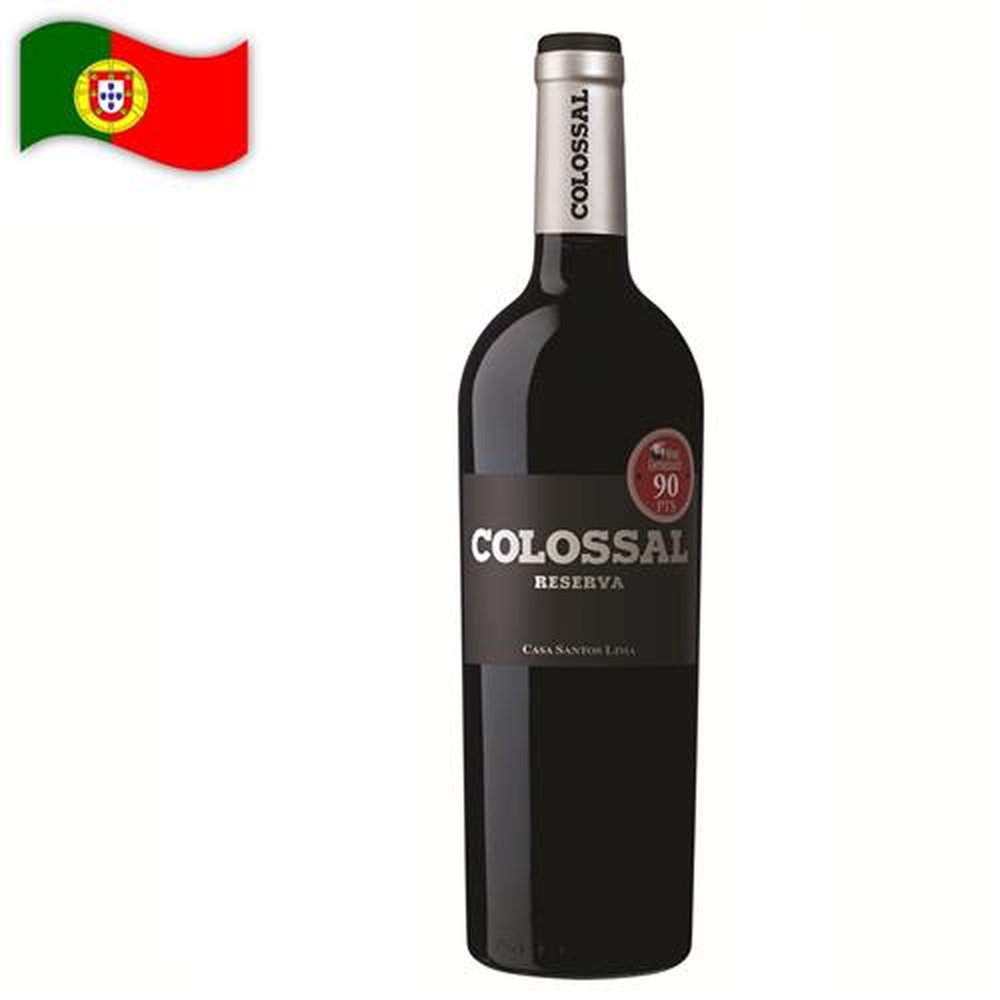 Vinho Portugês Casa Santos Lima Colossal Reserva Tinto 750ml