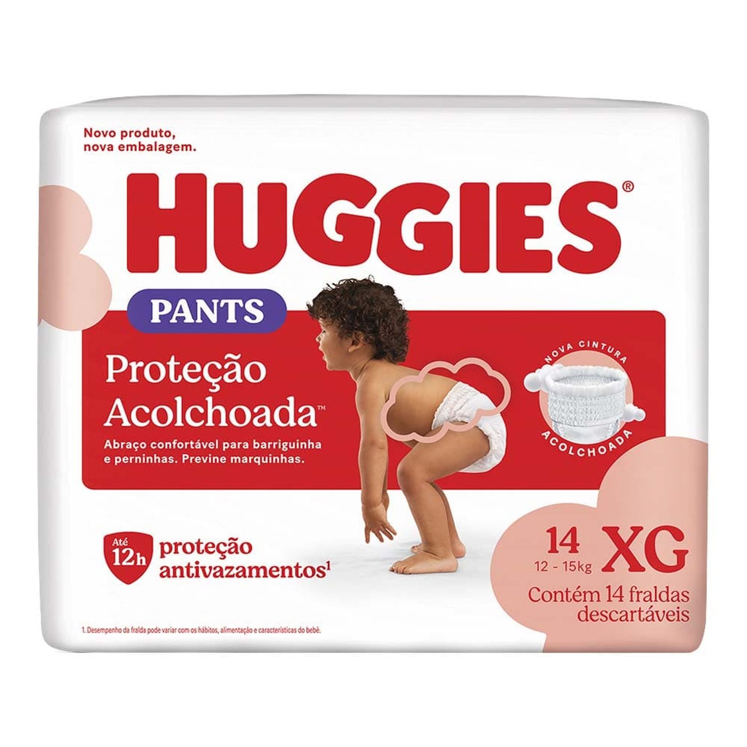 Fralda Huggies Supreme Care Roupinha Jumbo Xg Com 14