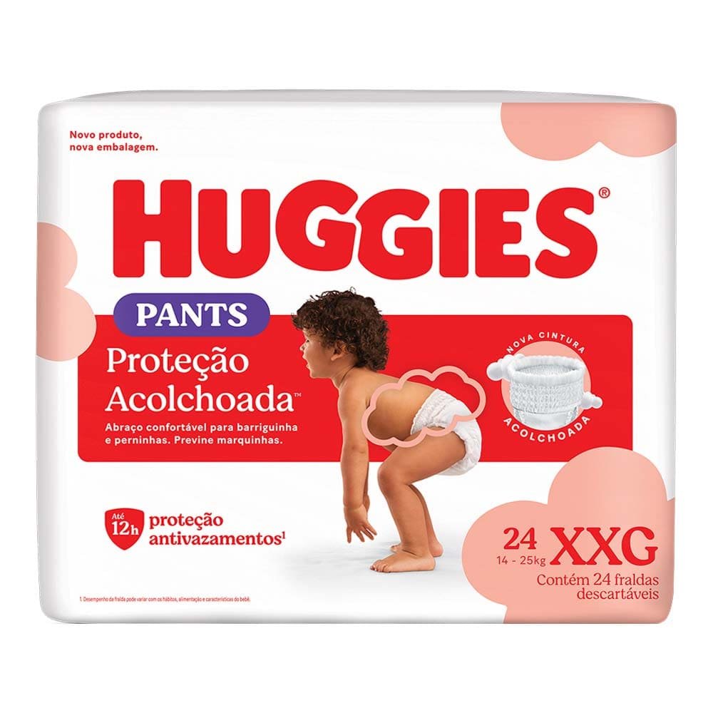 Fralda Huggies Supreme Care Roupinha Mega Xxg Com 24