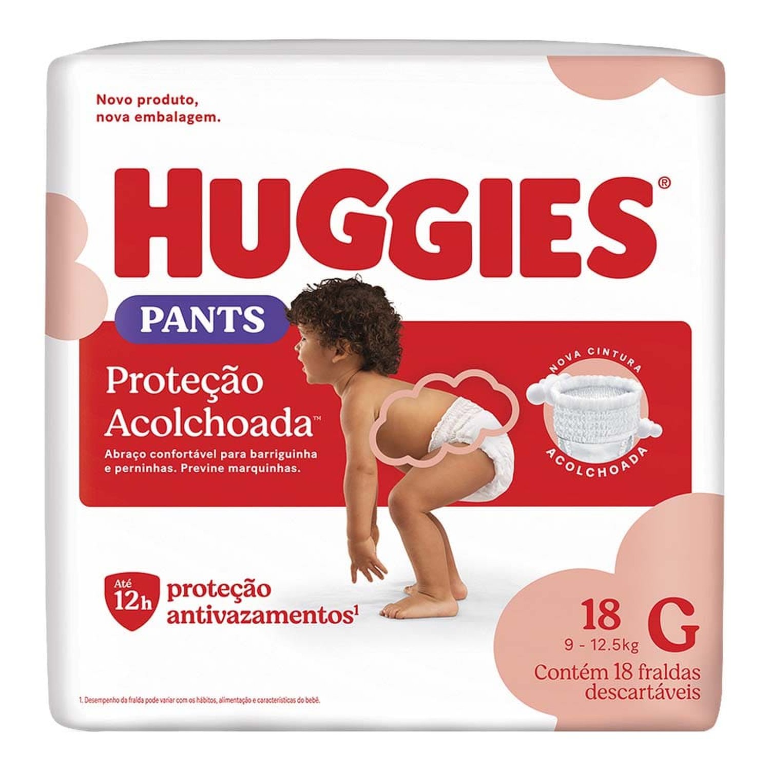 Fralda Huggies Supreme Care Roupinha Jumbo G Com 18