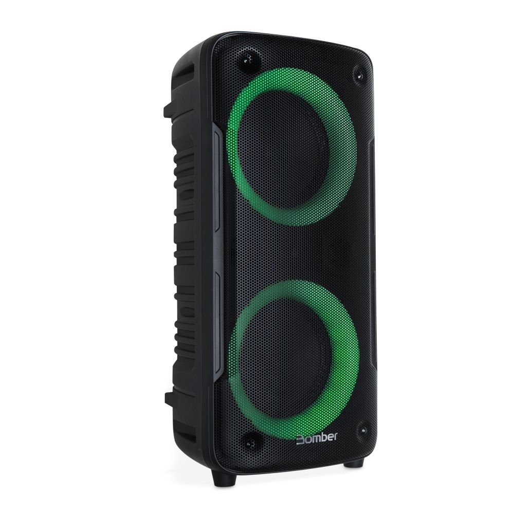 Caixa de Som Bluetooth Usb Auxiliar Sd Card Bomber Beatbox 400 - 12wrms