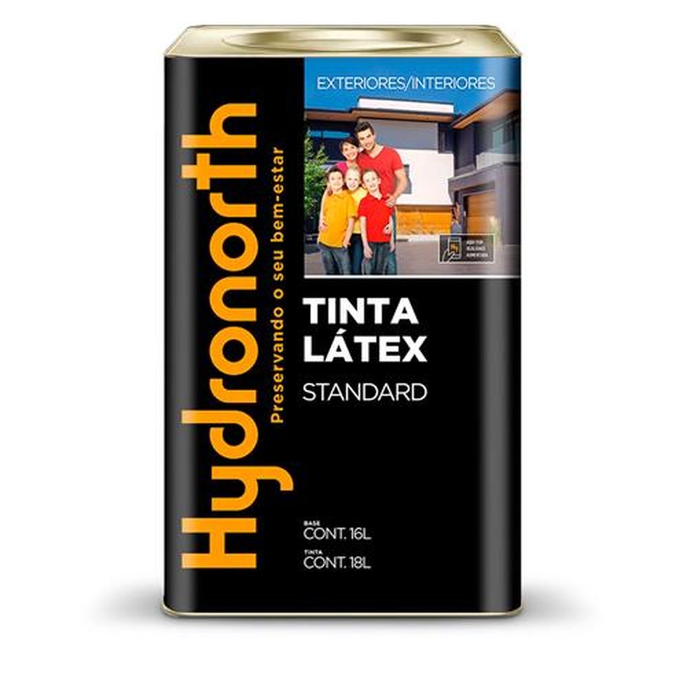 Tinta Látex Standard Fosco Hydronorth Palha Lata 18 L