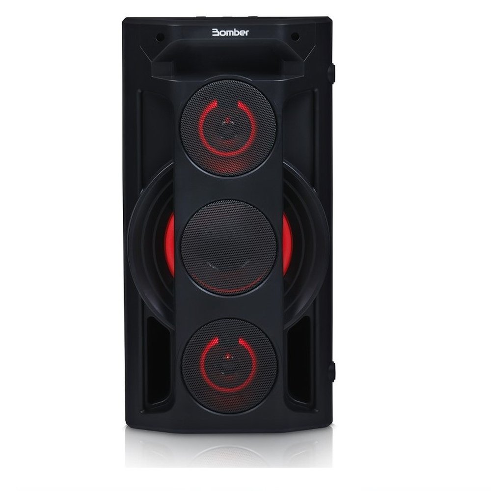 Caixa de Som Bluetooth Usb Auxiliar Sd Card Bomber Play 770 - 50wrms
